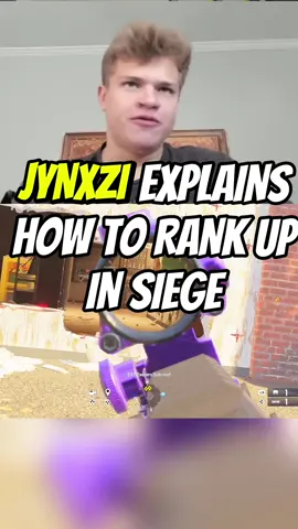 @Jynxzi explains how to rank up in siege #siegeclips #siege #r6 #r6siege #fypviral #fyp #fypviral #viral #gaming #jynxzi #jynxziclips 