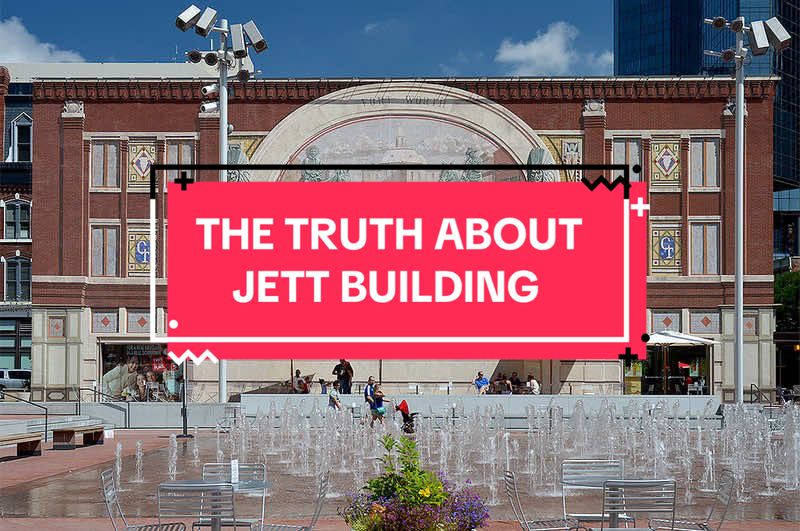 The truth about the Jett Building in downtown Fort Worth, Texas. #fortworth #horror #horrortok #scarystories #storytime 