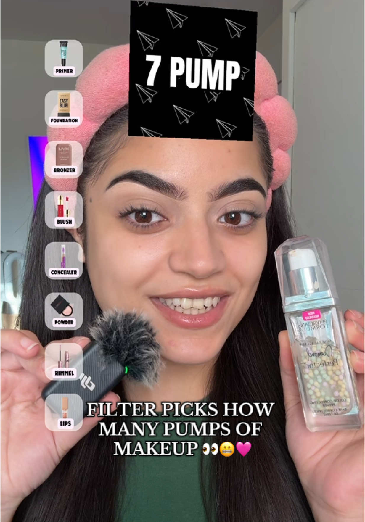 This was so much fun to do, what other filters do you recommend?! 🤩🩷 #makeup #grwm #filtermakeup #filter #filterchallenge #makeupchallenge #tiktok #foryou #foryoupage #fyp 