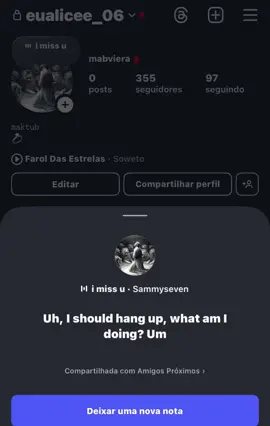 🤾🏽‍♀️ . #imissyou #voicemail #tradução #notas #instagram #shelton #run 