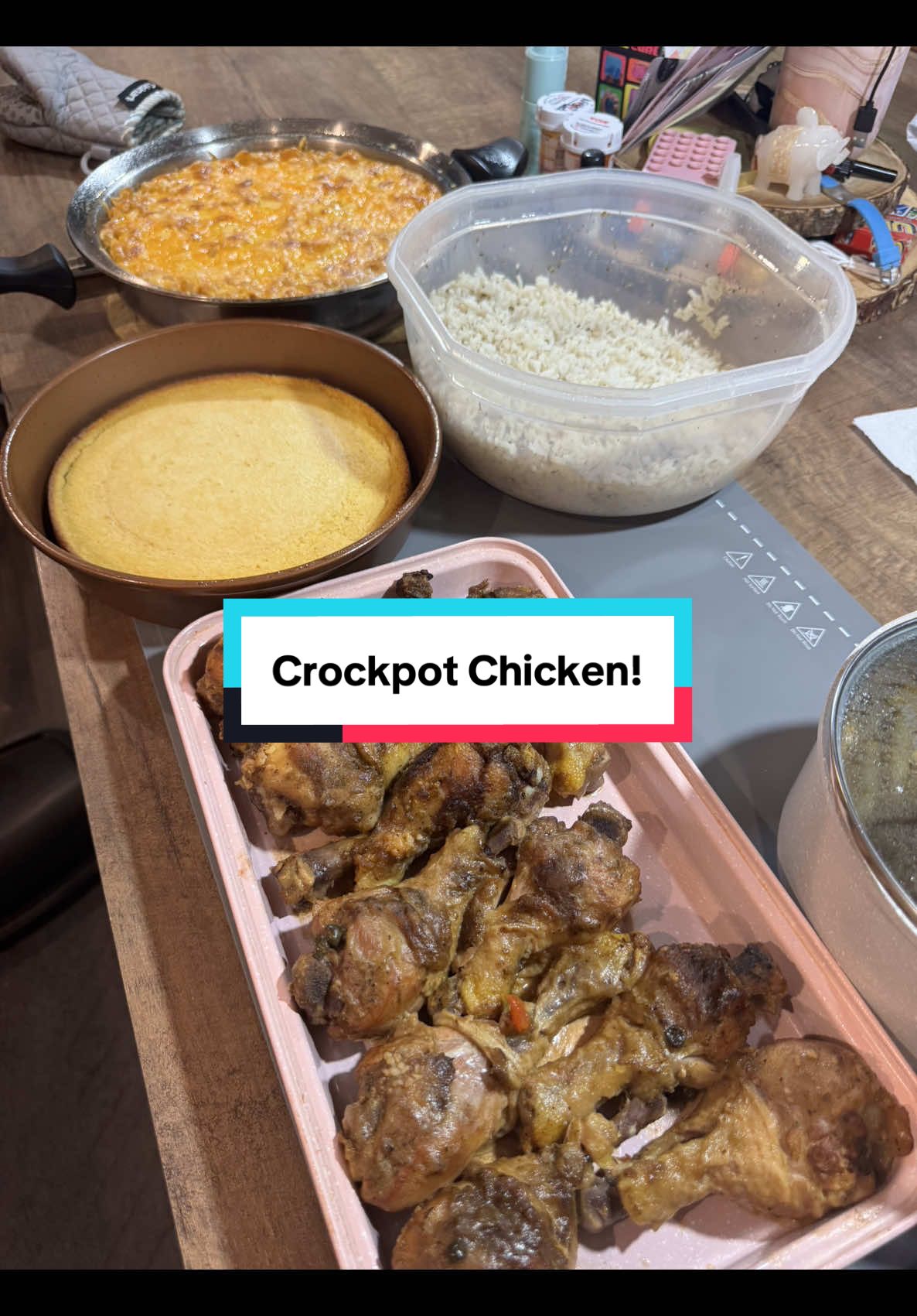 Would you try this crockpot chicken?!! #raisingcultures #dayinmylifevlog #crockpotrecipes 