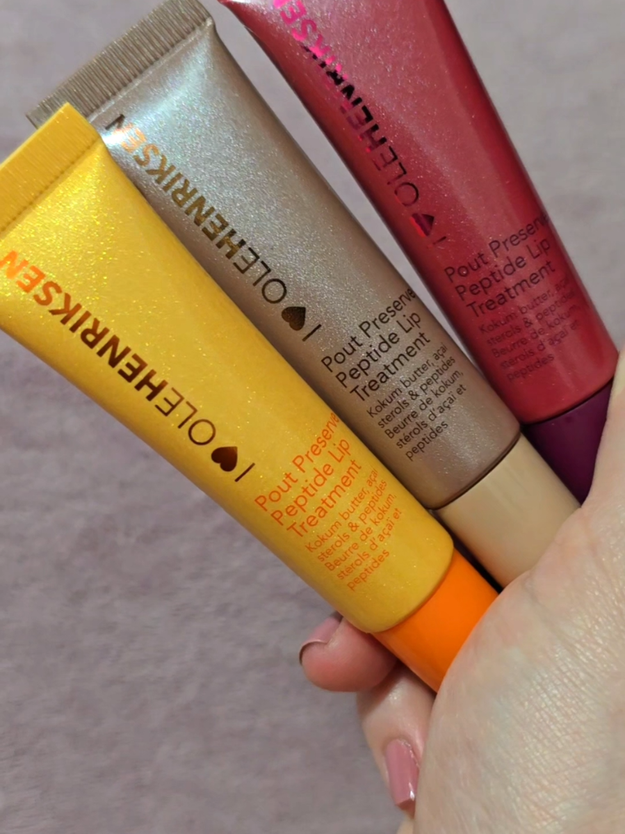 Olehenriksen Pout Preserve Lip Treatment Party of 3  #olehenriksen  #olehenriksenliptreatment  #olehenriksenpoutpreserve  #olehenriksenpoutpreservepeptide  #olehenriksenglimmers #tiktokshopcreatorpicks 