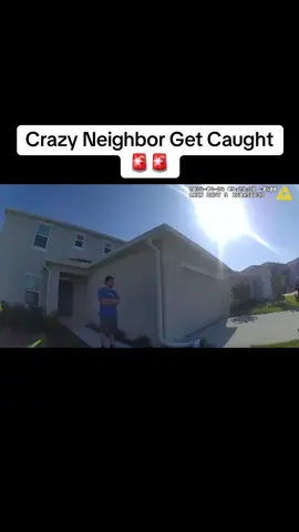 Crazy Neighbor Get Arrested🚨 #police #trending #tiktok #fyp #foryou 