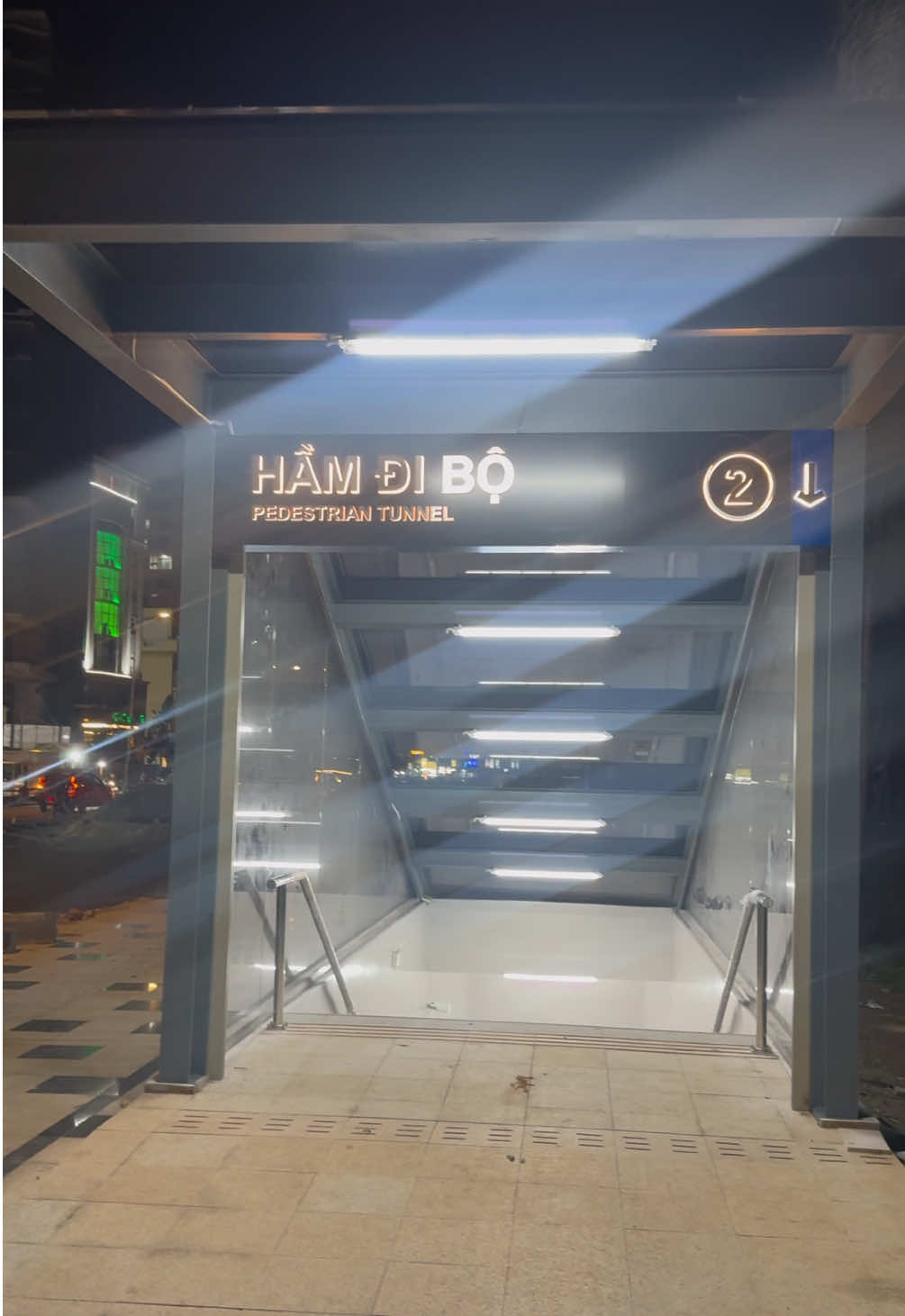 Hầm đi bộ bãi sau Vũng Tàu đã gần hoàn thiện #thuedovungtau #thuedovungtaureview #vungtau #dulichvungtau #checkinvungtau 