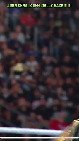 John Cena babyface is back #WWE #johncena #hesback #fyp 