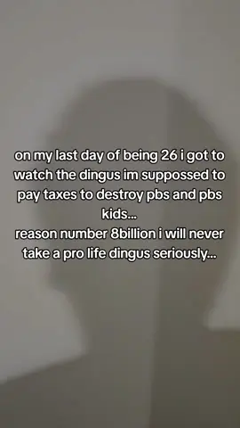 pro life until toure born then if u die its your fault...brutal #pbskids #pbs #fyp 