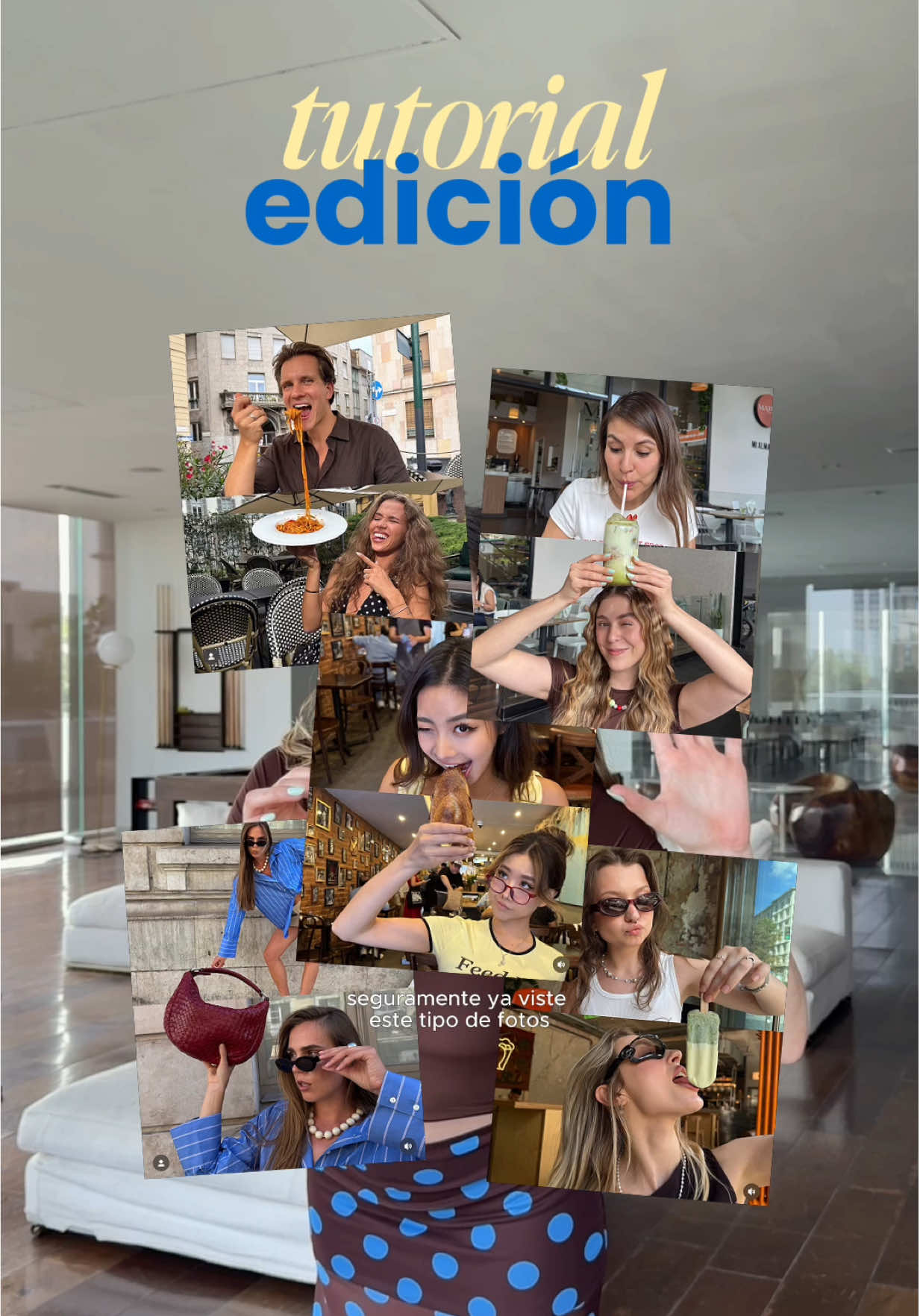 🎬 Tutorial fácil rápido y gratis para hacer el trend de “comida compartida” en carrusel 🫶🏼 Es ese donde parece que la comida (o cualquier objeto) de la foto de arriba baja a la de abajo… o al revés 🥤🍝📸 Mandale este video o etiqueta aquí a la amiga con la que harías este trend para que vea que no está difícil y lo hagan juntas 💕💕💕 #carruselcreativo #tutorialedicion  #ideasfotos #fotoscreativas #trendinstagram  #fotosconamigas #fotosconcelular 
