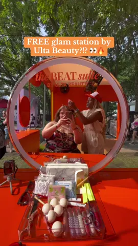 AD || Which are you picking - hair tinsel or eye gems?! 👀✨ The Beat Suite is happening ALL weekend long, and it’s free?! If you’re at the festival - you need to stop by!!! @Ulta Beauty #ultabeautypartner #ubcollective #beauty #affordable #affordablemakeup #ultafinds #makeup #ultafinds #festivalmakeup