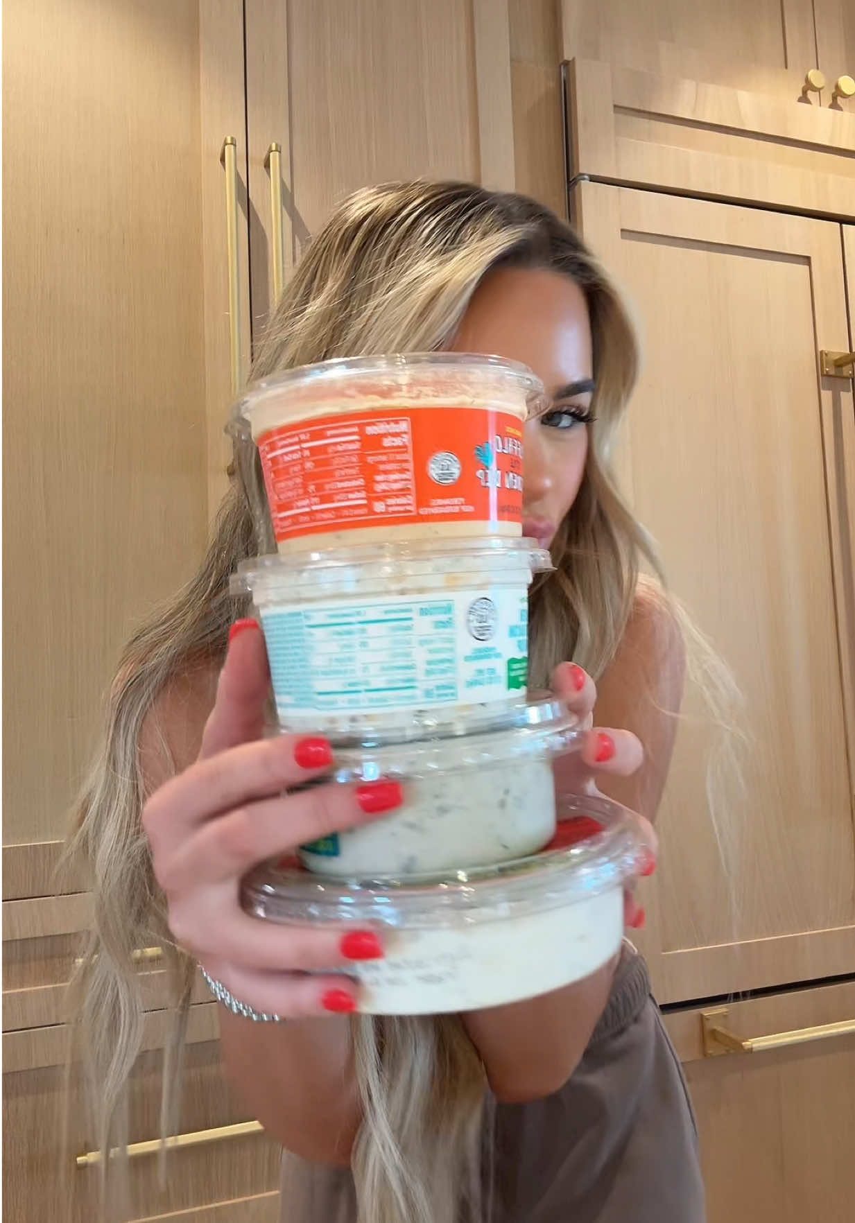 Trying @Trader Joe's dips hehe #fyp #traderjoes #traderjoesfoodreviews 