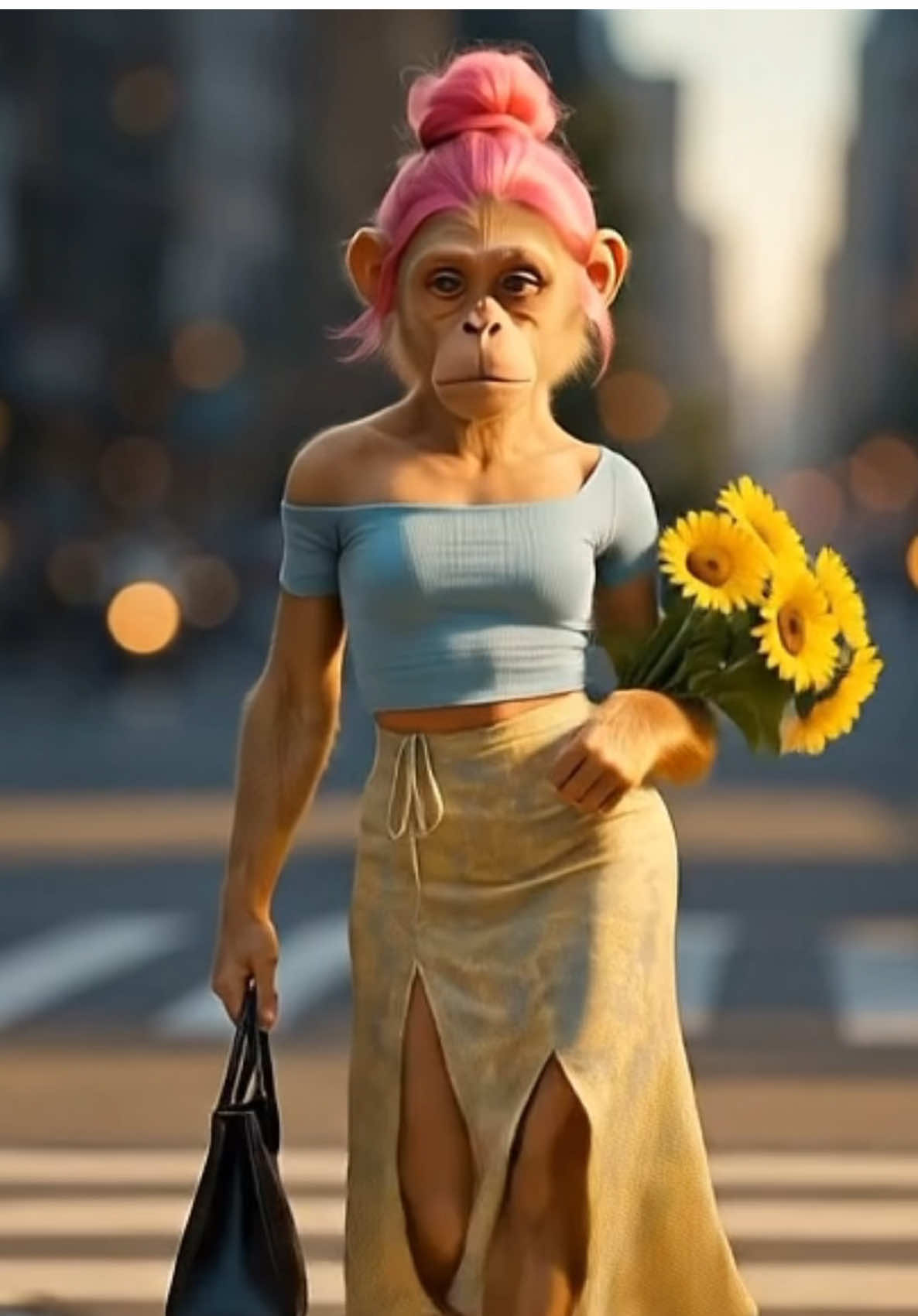 #tiktokfunny #foryoupage #fyp #viral #monkey 
