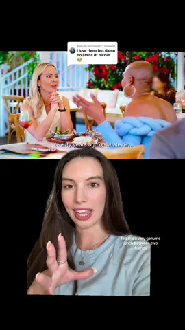 Replying to @twocatparty the scene of Dr. Nicole and Guerdy was such a treat this week - two fabulous classy friends!! Also My hot take considering how Guerdy seems to be treated this season? Maybe I’m like parasocially protective??? #greenscreen #rhom #realhousewives #realhousewivesofmiami #bravotv #peacocktv @Peacock @Bravo 