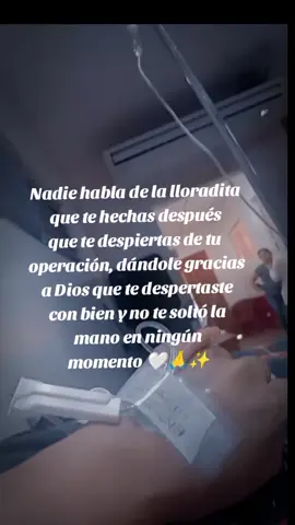 Gracias Dios por no dejarme sola en todo éste proceso ❤️‍🩹✨🌹 #paratii #salud #tik_tok #fpyシ #🤍 
