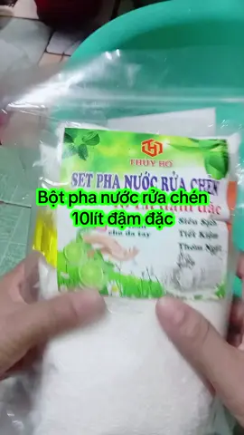 Bột pha nước rửa chén 10lit tiết kiệm tiện lợi #giadung #nuocruachen #giadungtienloi #botnuocruachen 