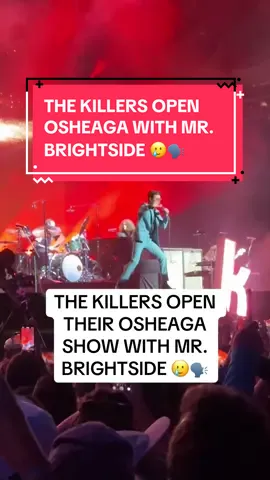 Friday night at @OSHEAGA and The Killers open with Mr. Brightside. Life is good‼️ #music #festival #mrbrightside #thekillers #OSHEAGA #montreal 