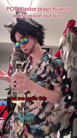 Any Al duets??? 👀👀  #hazbinhotel #hazbinhotelcosplay #hazbinhotelhusk #hazbinhotelhuskcosplay #hazbinhotelalastor 
