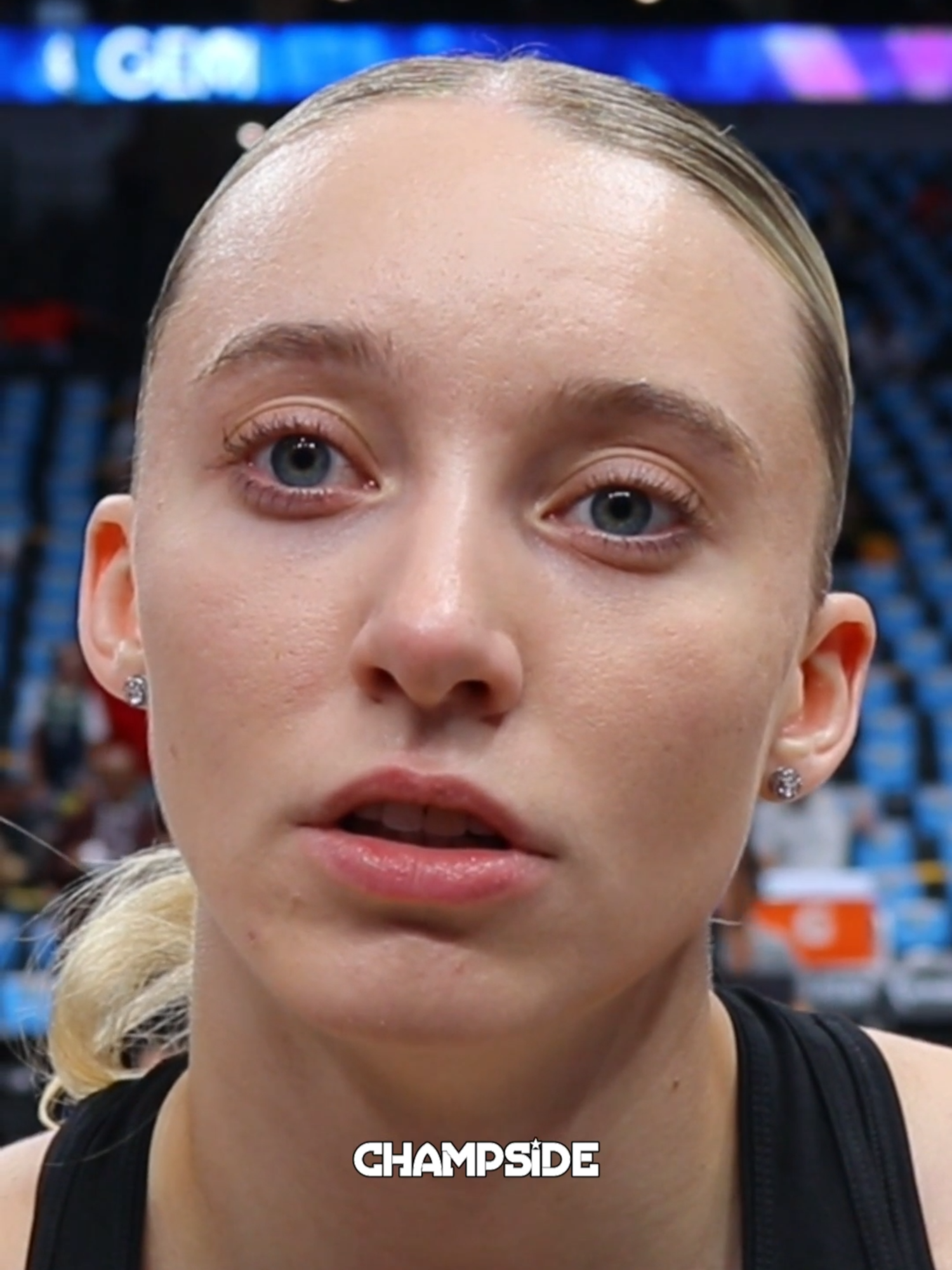Paige Bueckers interview ahead of Caitlin Clark Indiana Fever game @paigebueckers @dallaswings @wnba #paigebueckers #dallaswings #wnba #paigebueckersedit