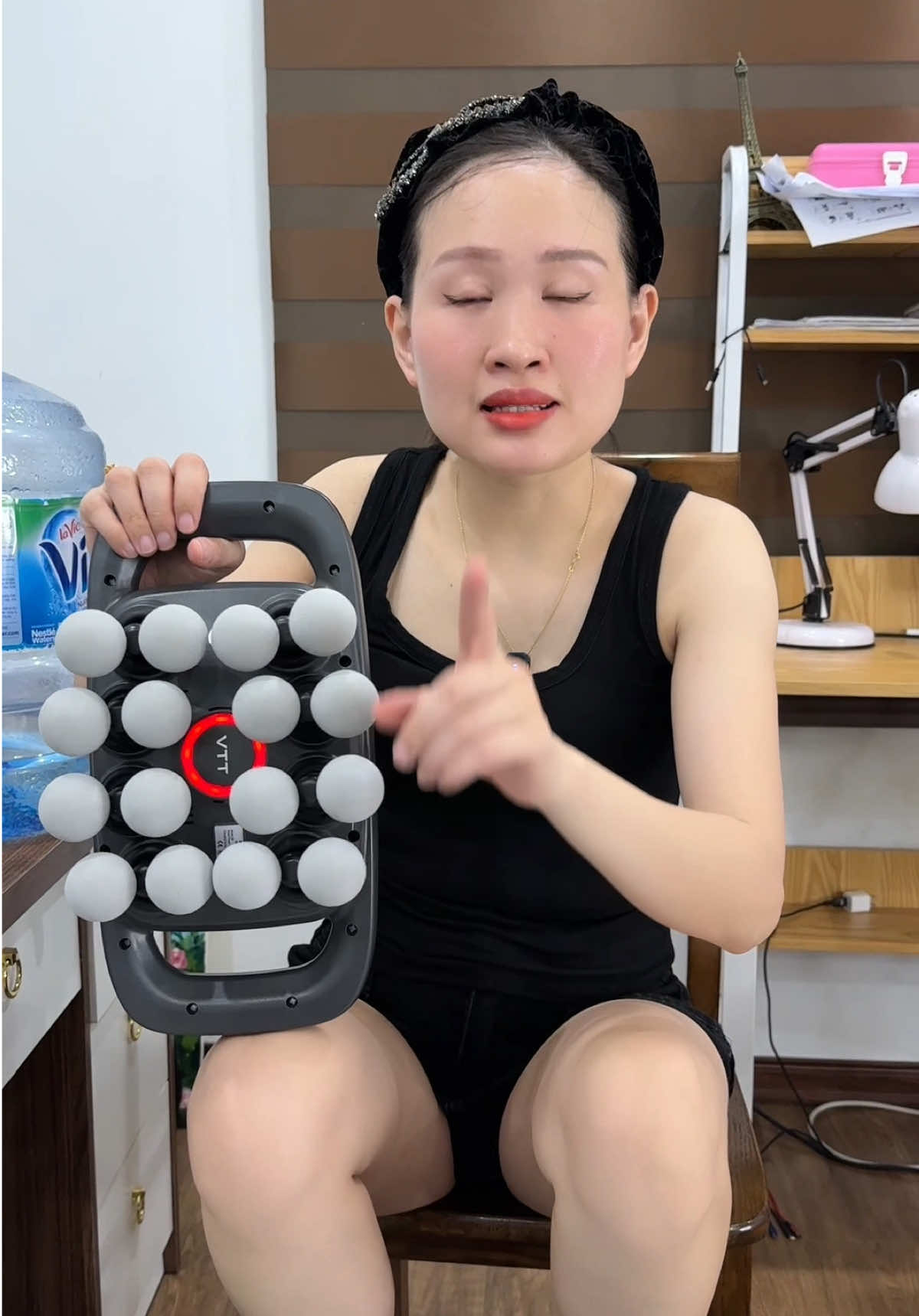 Máy mát xa thư giãn đẳng cấp xịn xò mà sêu còn 560k thôi#maymassagecamtay #vtt #maymassage #viral #trending 
