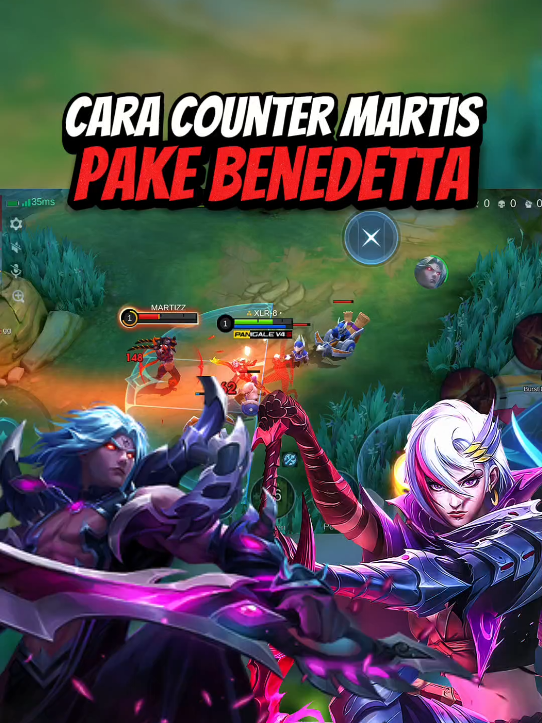 cara lawan martis pake benedetta #MerdekaMabar #MerdekaBarengMLBB #MLBBIDCreator #viral #MobileLegendsBangBang 