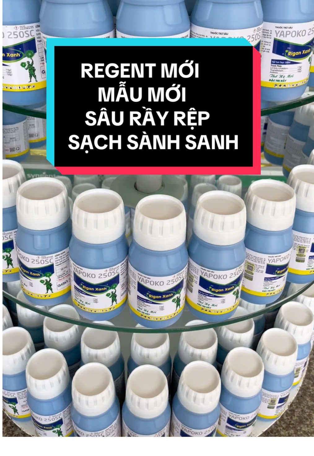 RIGAN MỚI hay Regent dạng nước là sản phẩm quản lý SÂU RẦY RỆP được Bà con tin tưởng lựa chọn. Mát cây mát bông #regent #rigan #qatar #nongnghiepqatar #qatarchemical #sauxanh #sauto #raynau #botri #repsap #raynau #rayxanh #bonhay #65cantho #62longan #63tiengiang #64_vinhlong #66đồngtháp #67angiang #68kiengiang #69camau #95haugiang #47daklak #70tayninh #84travinh #94baclieu #83soctrang #vtnncohai 