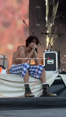 my unpredictable king #dominicfike #osheaga 