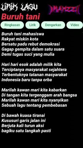 buruh tani #liriklagu #lirikgoogle #music #fyp 