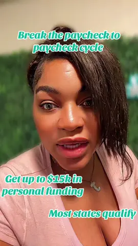 I’m helping you get out of the paycheck to paycheck cycle by giving you this information about personal funding. They are giving out up to $15,000 per person. All you have to do is fill out the application in my bio. It takes two minutes if you are approved. They will send you the money in 24 to 48 hours most days qualified so comment your state below and I’ll let you know if you’re in a qualifying state