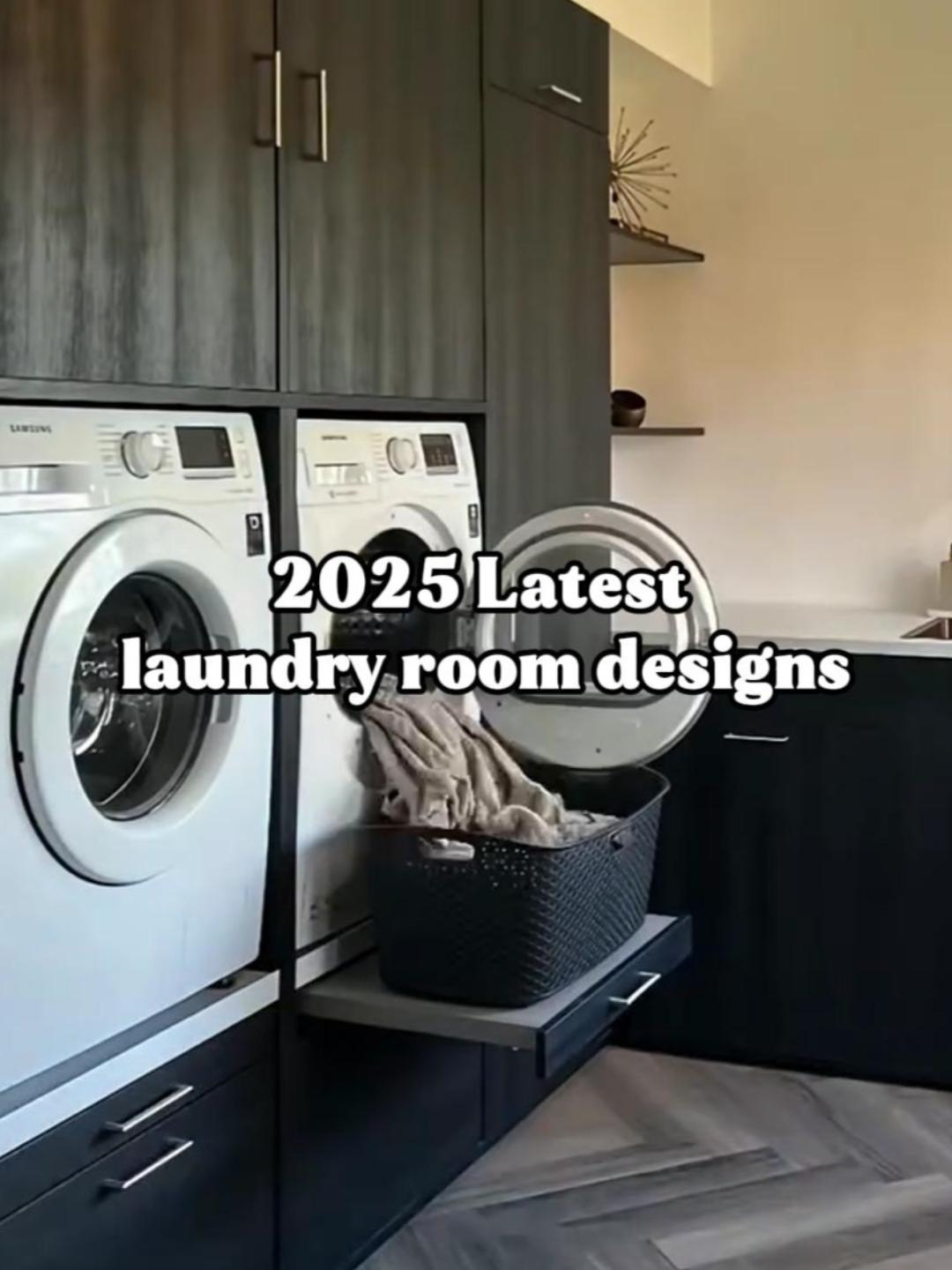 🧺 Pull-out platforms offer the perfect spot for your laundry basket—no more bending or awkward juggling. 👕 Integrated retractable drying racks keep delicates and essentials within arm’s reach, and out of the way. 📦 Vertical cabinet storage keeps detergents, baskets, and accessories perfectly organized. ✨ 17 years of export experience, custom cabinets, wall panels and door panels for the whole house. 👀 Learn about the whole house customization solution 📩 Send us a private message to learn more! #laundryroomdesign #laundry #laundryroom #customcabinets #interiordesign #laundrysolutions #homedecore #modernhome #interiordesignideas #homeorganization #modernhome #dryingrack #smartstorage #homedesignideas #wholehousecustomization