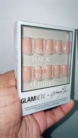 @Glamnetic @GLAMZILLA  Salon nails in 5 minutes? The Glamzilla x Glamnetic press-ons are for the girls who want the vibe WITHOUT the $100 salon trip. #Glamnetic #GlamzillaNails #PressOnNails #ITGirlEnergy #TikTokMadeMeBuyIt #NailGoals  #TikTokShop