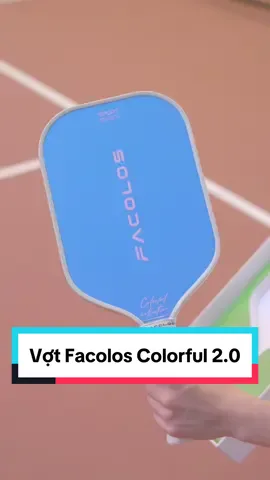 🥰 Nghe bảo Facolos mới ra cây vợt Colorful 2.0 bản nâng cấp dành riêng cho những ai yêu thích mặt nhám đây ạ. Cả nhà đã kịp trải nghiệm chưa nào #pickleball #facolos #sportseries 