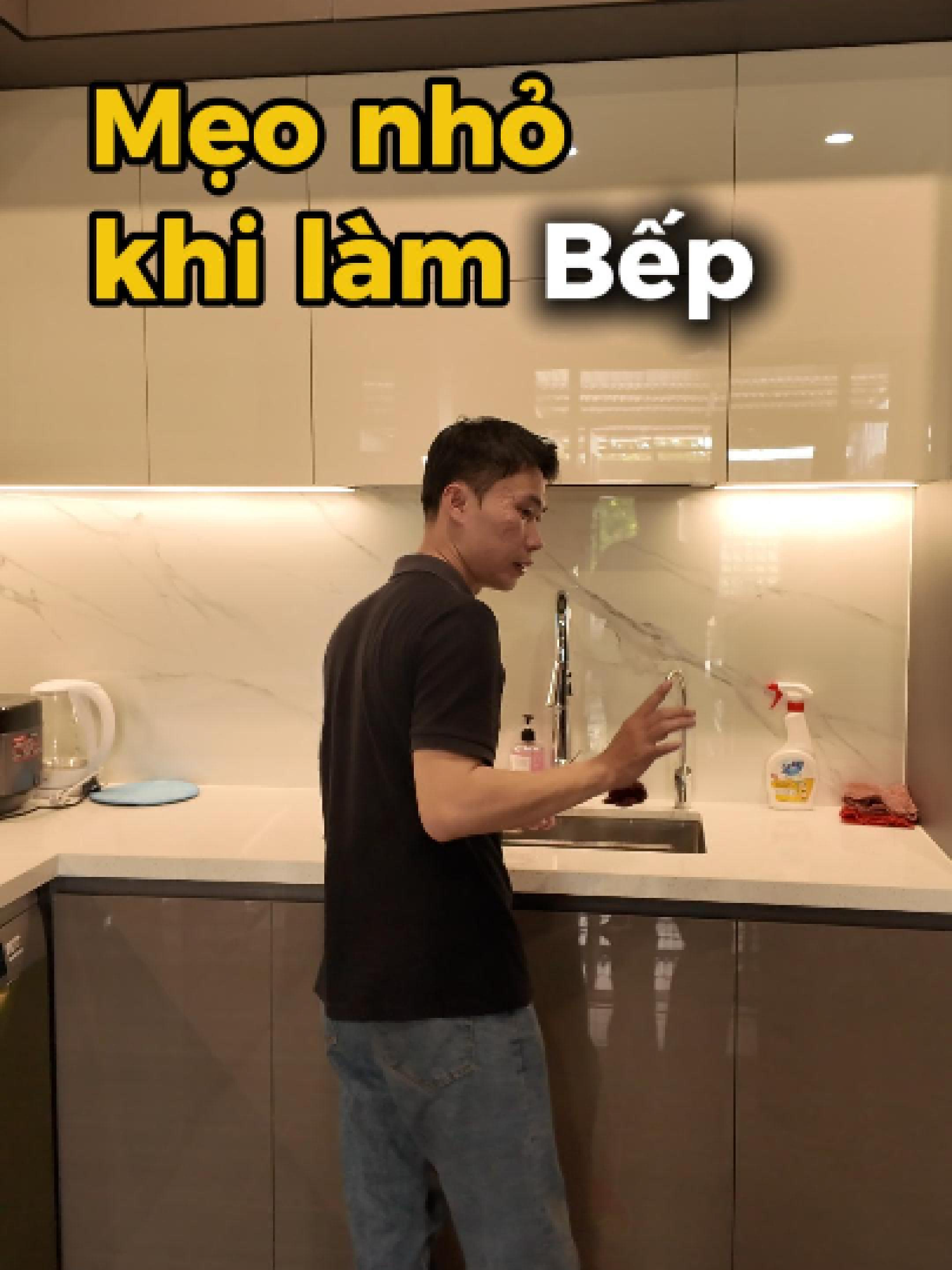 Một chi tiết không phải ai cũng để ý khi làm bếp  #bepgiadinh #tubepdepdanang #caitaobep #noithatimp #xh #meobep