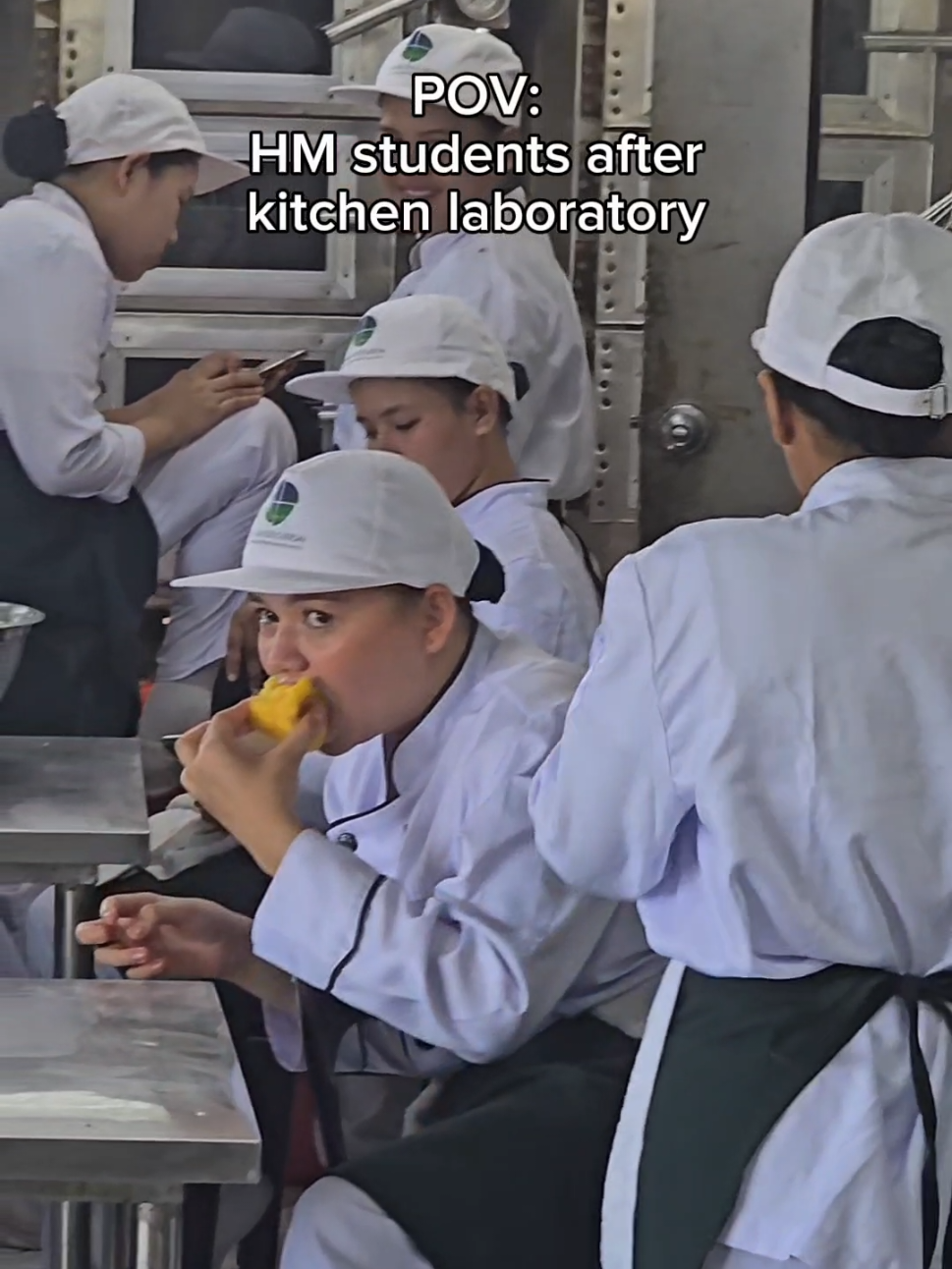 fave part as HM student hahahahahah #bshm #CapCut  #fyp #laboratory  #kitchenlaboratory 