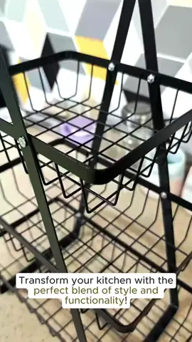 3-Tier Fruit Basket, Bread Basket Vegetable Rack, Detachable Fruit Holder for Fruit, Vegetables, Snacks in Home, Kitchen Office，with Screwdriver #kitchenstorage #kitchenorganizer #kitchenaccessories #laundrybasketorganizer #picnicbasket #kitchenrack #storagebasket #fridgeorganizer #storagebaskets #dishrackorganizer