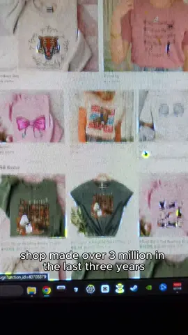 This Etsy shop made over $3 MILLION selling simple graphic tees… and you can make your own design in minutes using AI. 👕✨ Watch how easy it is! #etsyshop #printondemand #etsytips #makemoneyonline #sidehustle #graphictees #etsyseller #passiveincome #tshirtbusiness #podspy 