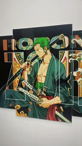 Hiasan dinding anime onepiece ZORO ukuran keseluruhan 50x90cm #anime #onepiece #zoro #hiasandinding #pajangandinding #dekorasikamar #poster 