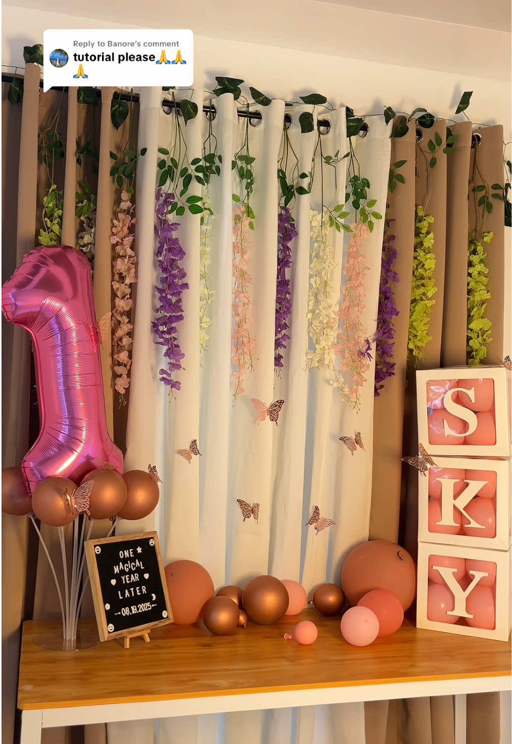 Replying to @Banore  ito na po ung tutorial hehe super quick lang. #decor #birthdaydecor #weddingdecor #boxletter 