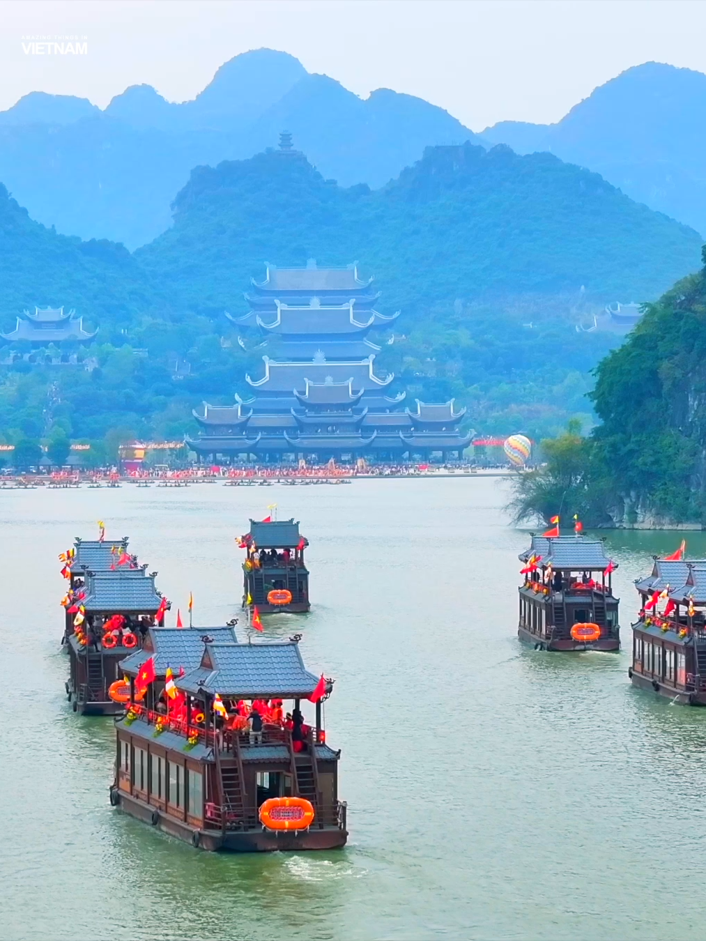 Chùa Tam Chúc, Ngôi Chùa Lớn Nhất Thế Giới ở Ninh Bình 🙏 #amazingvietnam #dulich #xuhuong #ninhbinh #tamchuc