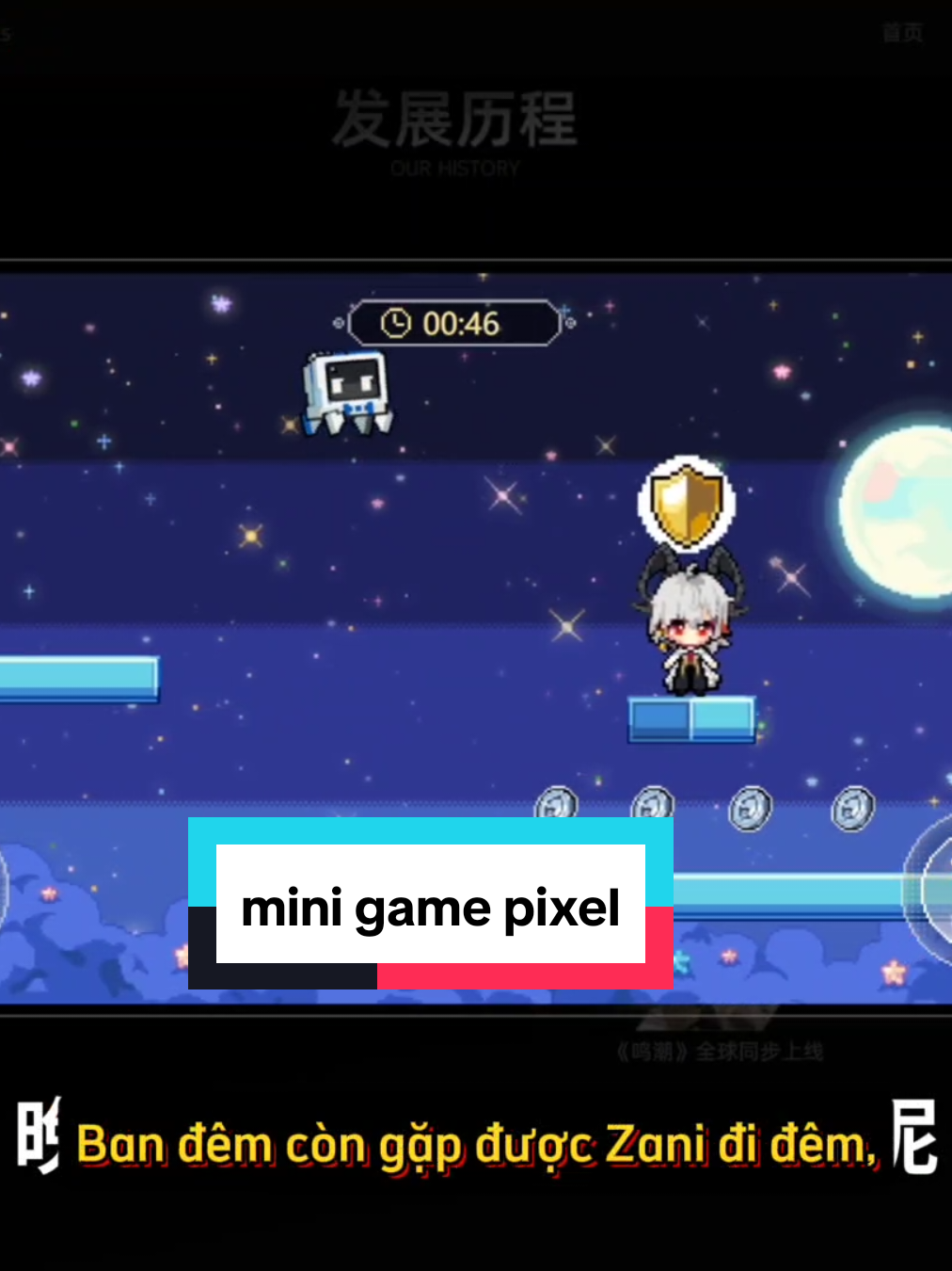Mini game pixel của kuro #wutheringwaves #phrolova #minhtrieu #kutogames 