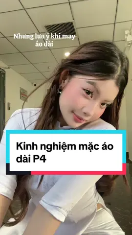 1. Quan trọng nhất: may phải nới ra 2-3cm chứ đừng may y số đo vì trong 3 năm cấp 3 có thể mập hoặc ốm lên và may nới hđong mới thoải mái 2. May cổ thấp dễ chịu hơn may cổ cao, đỡ nóng hơn 3. May tà áo dài ngắn lại đừng để bị như tui ở trong clip , và mang đỡ dơ đỡ bị giẫm lên 4. Không nên chọn vải phi bóng để may áo dài! 5.may áo dài khoá kéo ngang 2 bên sườn eo dễ mang dễ cởi chứ đừng may sau lưng hoặc may bấm nút(dễ bung dễ hư) #baoni #mayaodaicap3 #tipmangaodai
