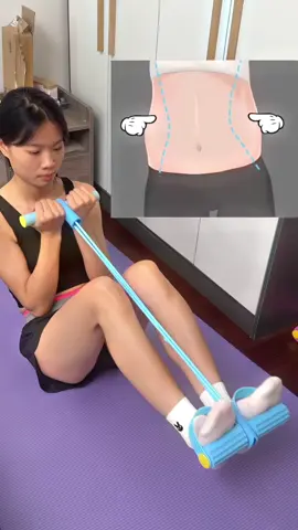 Strengthen your legs anytime,anywhere with this foot pedal resistance band#LegWorkout#ResistanceBand#HomeFitness#C02157