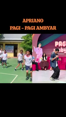 Aprino diundang juga akhirnya.. #aprino #dance #pagipagiambyarttv #fyp 