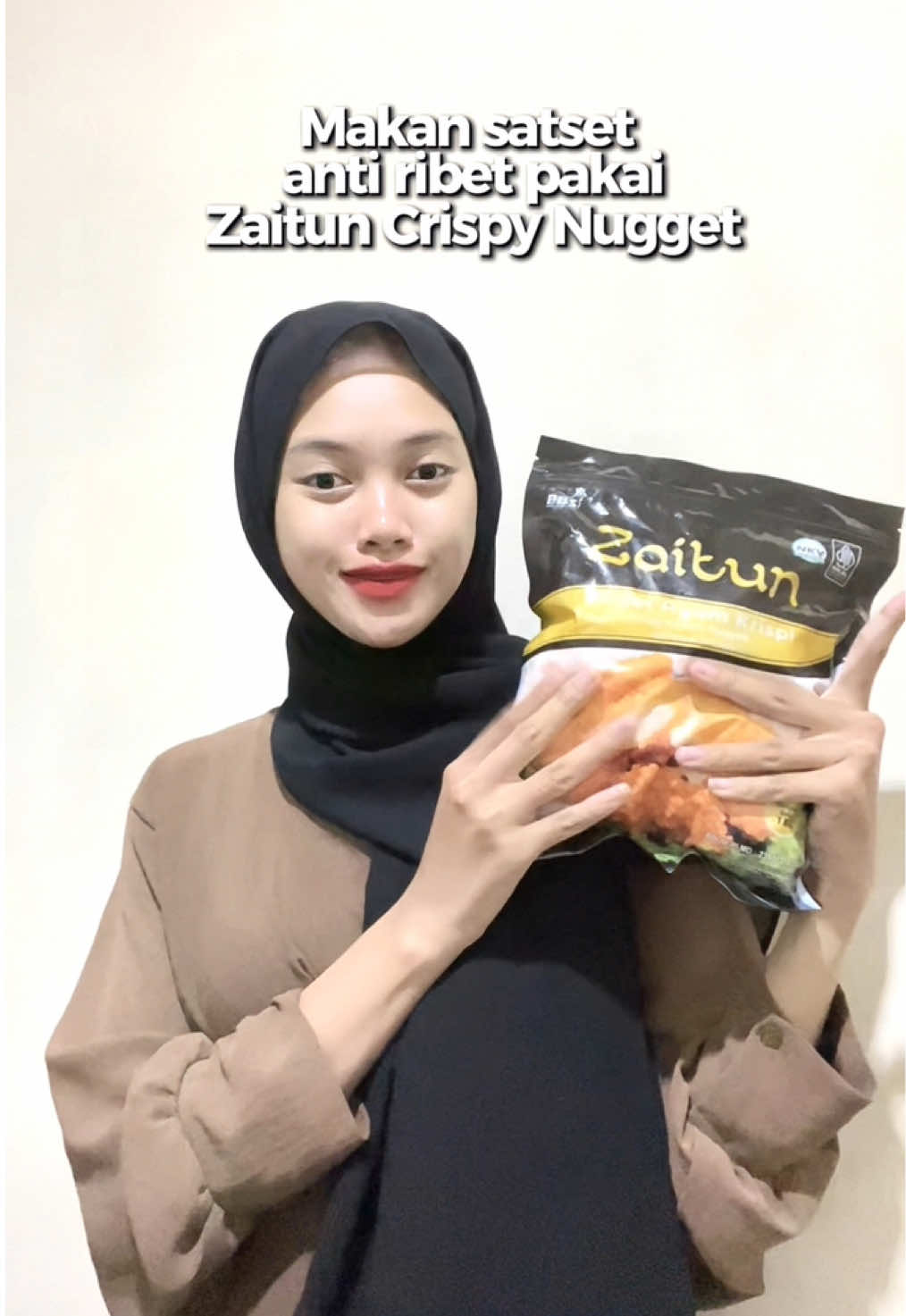 Makan satset anti ribet pakai Zaitun Crispy Nugget @CV. Pangan Berkah Sentosa  #sekarangzaitunpilihanku #zaituncrispynugget #nuggetpremium #nuggetbubble