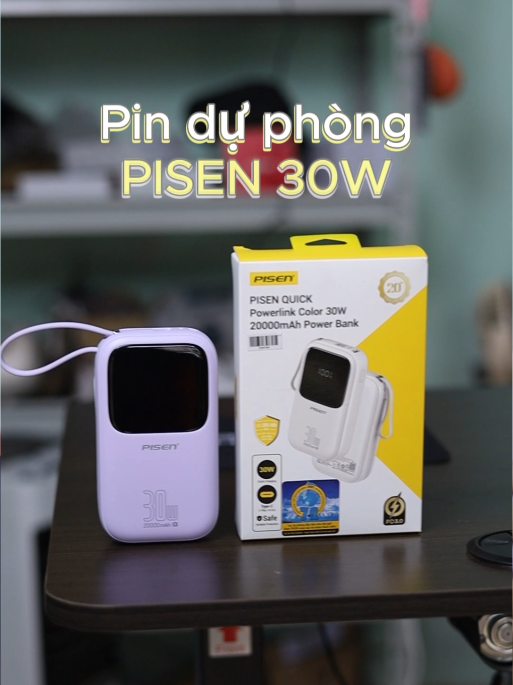 Pin dự phòng Pisen 30W hạt đậu năng lượng siêu hot  #Pisen #pisenvietnam #sacduphong #sacduphongcongsuatcao #sacduphongtienloi #sacduphongnhogon #hatdaunangluong #tpd153 #tpd154 #tpd118 #duymereview 