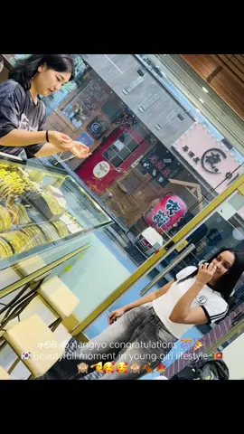 Beautiful moment in young girl lifestyle .... Congratulations nangiyo enjoy in your life  & Gold is best investment 🇰🇷🇱🇰🙈🙈🥰🫡🍂🍁