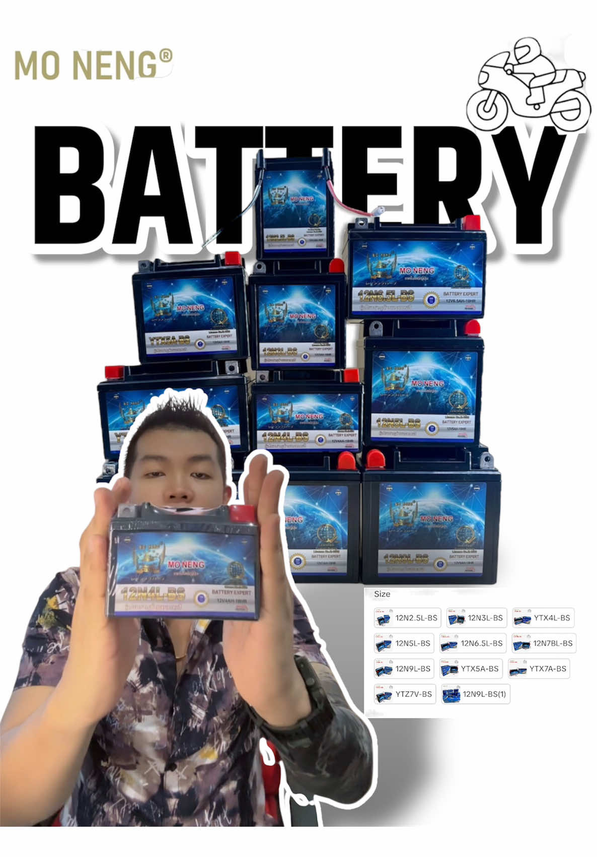 Mo Neng Motorcycle Battery | Pwedeng pambenta dahil sobrang affordable pero maganda ang quality, gawang Japan and ISO Certified. 👌#battery #moneng #maintenancefree #motorcyclebattery #isocertified #Bmack 