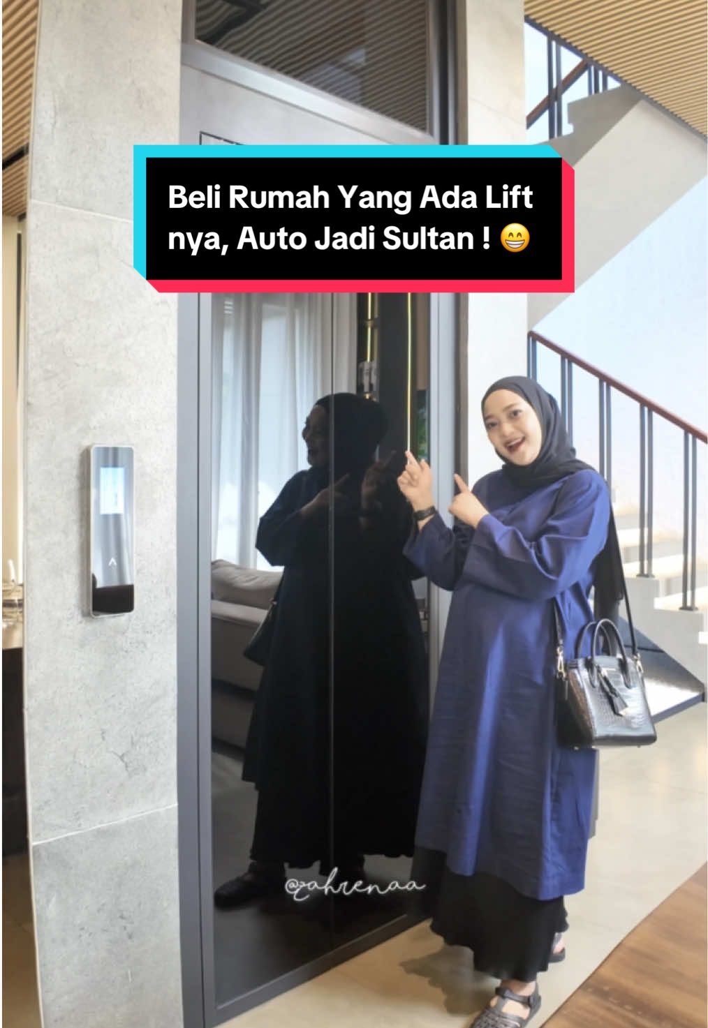 Beli Rumah Yang Ada Lift Auto Jadi Sultan!! 😁 Ini dia perumahan Hannam Eco Town at Sawangan “Luxe Enclave” (type 9) Yang punya design mewah, elegan dan homey banget 😍 Luas Tanah: 9x16 m (144 m2) Luas Bangunan: 206 m2 Detail: 4+1 kamar tidur, 4+1+1 Kamar mandi, 2 carport,  ✅ High Ceiling Living Area ✅ Private Lift Ready Unit ✅ Dream Kitchen Area (integrated living, dining & kitchen) ✅ Spacious Master Bedroom ✅ All En suite Bathroom Harganya mulai dari 3,9 M aja loh. Dengan dapet fasilitas yang super mewah. Worth it banget kan.  Apalagi sekarang di kawasan Hannam ini sedang ada pembangunan Sinsa District. Yang nanti nya bakal banyak tenant pilihan 😍  Yuk wujudkan rumah kalian di Hannam @Eco Town at Sawangan 