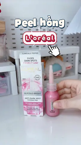 Bao sáng da cho mấy bà luôn #xuhuong #review #viral #peelhongsangda #chamda #lorealparisvn #TikTokFinds 