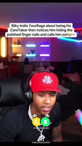 YourRage regretting painting his nails with Yonna #silky #yourrage #clips #faze #yrg #slg 