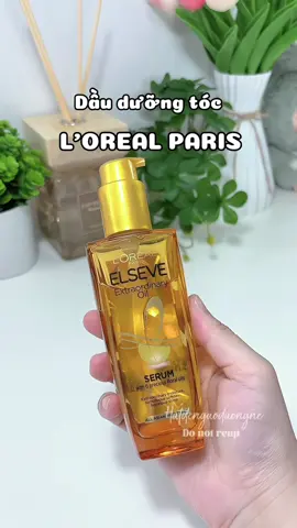 Dầu dưỡng tóc L’oreal Paris giúp tóc suôn mượt chắc khoẻ, dễ vào nếp thơm phức lun á✨💕 #hatdengaoduongne #viral #foryou #fpy #xuhuong #xuhuongtiktok #viralvideo #hottrend #unbox #unboxing #haircare #goclamdep #reviewlamdep #chamsoctoc #duongtoc #duongtocmemmuot #loreal #lorealparis #elseve #lorealparishaircare #lorealparis_vn #dauduongtoc #dauduongtocloreal 