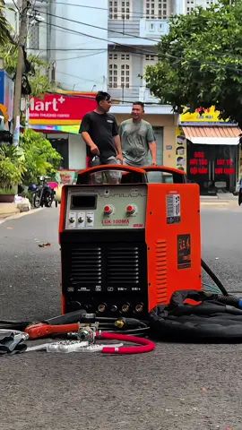 CUT 100MA NÉN KHÍ TÍCH HỢP#kenhmayhan #weldingmachine #mayhan #sanjoe #cutplasma #plasma 