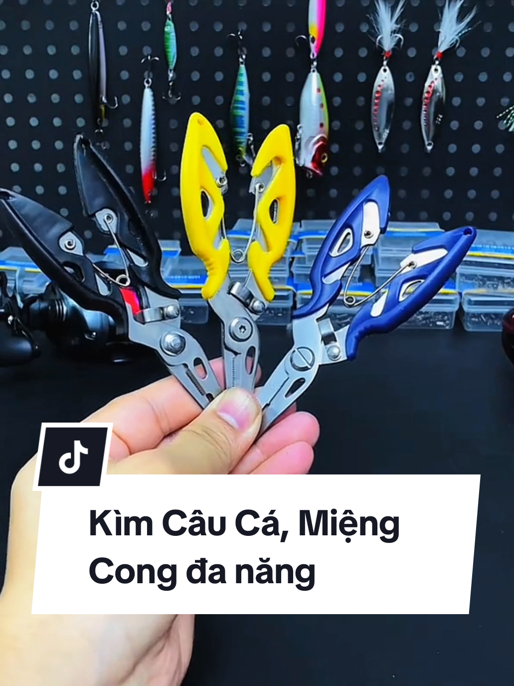 Kìm Câu Cá, Miệng Cong đa năng #cauca #fishing #xuhuong #anhthufishing 